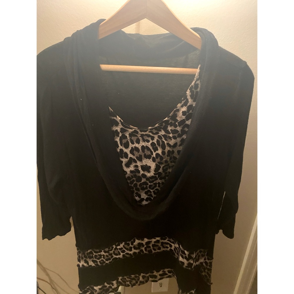 Cheetah blouse